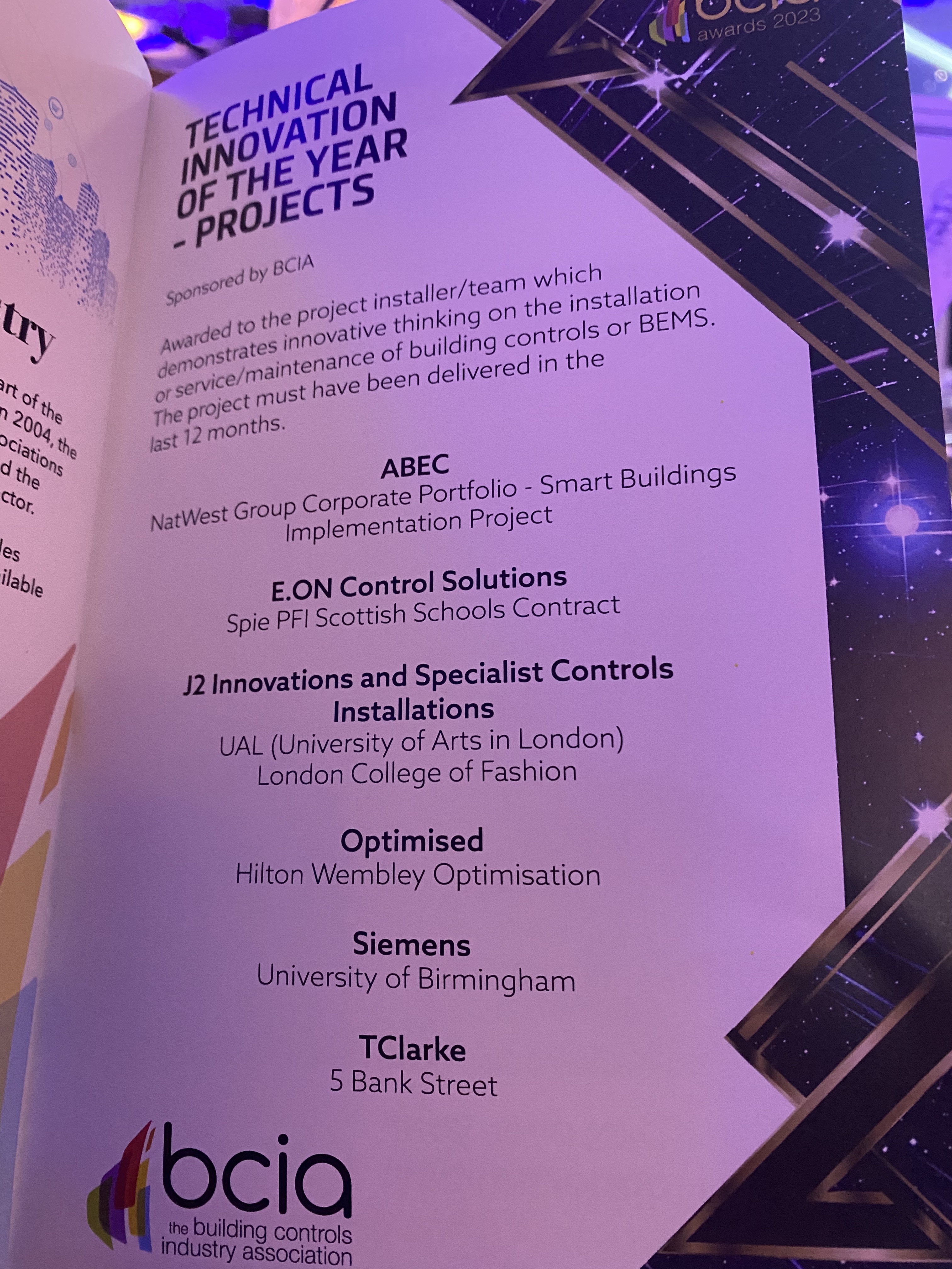 BCIA Awards 2023